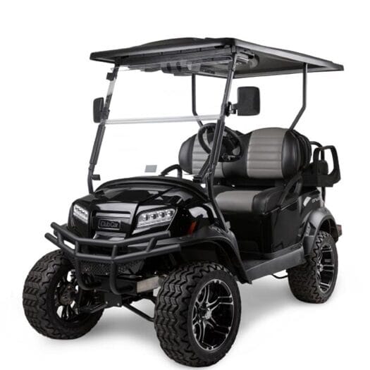 4-seater gas-powered golf cart rental in Key West at EZ Riders